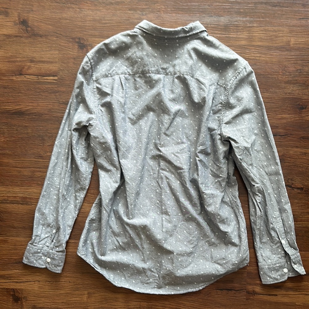 American Eagle Men's Patterned Button Down, Size … - image 4